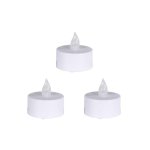 Bougie led chauffe plat À piles (lot de 18) - blanc - silamp Bougie led chauffe plat À piles (lot de 18) - blanc - silamp