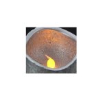 Bougie led pilier - argent laqu - silamp