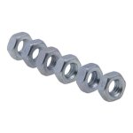 Boulon t�te hexagonale et �crou vissal finition zingu�e �4 x 40 mm lot de 14