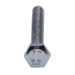 Boulon t�te hexagonale et �crou vissal finition zingu�e �5 x 25 mm lot de 18