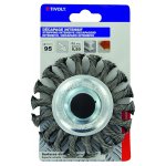 Brosse circulaire meuleuse pour mtal tivoly, diam. 95 mm