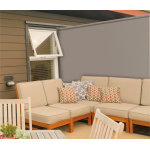 Brise vue semi rigide dimension 1. 5x3m coloris taupe Brise vue semi rigide dimension 1. 5x3m coloris taupe