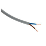 Cble d'alimentation lectrique ho5vv - f 2x 1, 5 gris - 10m