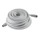 Câble tv / sat / tnt 5m - fiche coaxiale 9, 52mm + fiche vissante type f Câble tv / sat / tnt 5m - fiche coaxiale 9, 52mm + fiche vissante type f