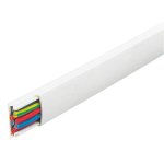 Cache - cbles 20x10mm - blanc
