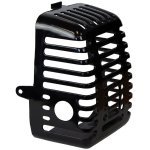 Cache de pot d'�chappement pour d�broussailleuse, multifonction 4 en 1, outil sur perche et tari�re