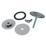 Cache trou chrome diam. 45 mm