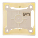 Cadre saillie 80 x 80 x 40 entraxe 60 mm blanc - zenitech