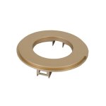Cadre  spot dore pour spot led sur rail 12w 38 monophas - dor - silamp