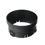 Cadre  spot noir pour spot led sur rail 32w 38 - noir - silamp