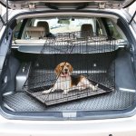Cage de transport pour chien taille l dim. 76l x 48l x 55h cm mtal noir