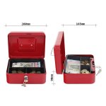 Caisse  monnaie rottner rouge traun 2 serrure  cl