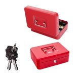 Caisse  monnaie rottner rouge traun 3 serrure  cl