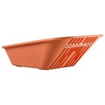 Caisse de rechange 100l polypro corail pour brouette - 4 trous