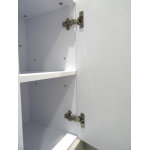 Caisson de colonne mixy - 30cm - blanc - mlamin - livr en kit