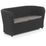 Canap� de jardin  nova  - 2 places - graphite