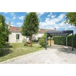 Carport libeccio - surface hors tout 16, 60m² - gris anthracite Carport libeccio - surface hors tout 16, 60m² - gris anthracite
