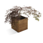 Carré potager au sol 45x45x41. 4cm concept be b. y. o Carré potager au sol 45x45x41. 4cm concept be b. y. o