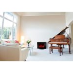Carrera stella plus 1800 watts cheminee decorative et chauffant electrique - motifs galets - facade galbee ...