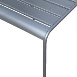 Chaises de jardin montmartre gris mtal x4