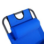 Chaise longue inclinable transat bain de soleil 2 en 1 pliant ttire amovible charge max. 136 kg toile ...