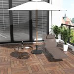 Chaise longue pliante bain de soleil inclinable transat textilne lit jardin plage 182l x 56l x 24, 5h ...