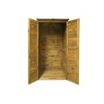 Chalet + jardin armoire de jardin en bois trocadero 1500 - capacite 1500 l