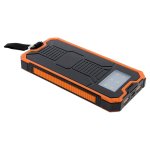 Chargeur powerbank de secours solaire 10 000 mah - zenitech