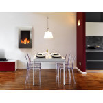 Chemin�e bio murale - inox bross�e - noir