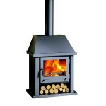 Chemin�e m�tal 14 kw panadero mont blanc.