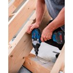 Cl� � chocs bosch gds 18v - 1050 h (machine seule l - boxx 136)