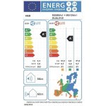 Climatiseur bi - split rversible froid / chaud - 2550w + 3550w - 18000 btu