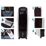 Climatiseur rafrachisseur d'air compact digital avec tlcommande