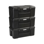 Coffre de chantier polypropylene etanche 807 x 470 x 345mm