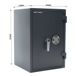 Coffre fort ignifuge rottner atlas 65 en1 fire el ps 650 Coffre fort ignifuge rottner atlas 65 en1 fire el ps 650