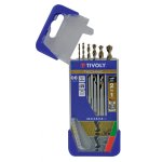 Coffret de 6 foret technic multimatriau tivoly 10. 80447, diam. 4 - 5 - 6 - 8 - 10 mm