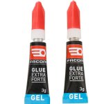 Colle glue extra forte en gel 2 tubes de 3g