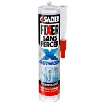 Colle fixer sans percer x invisible cartouche 290 ml sader
