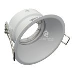 Collerette spot encastrable basse luminance blanc, non eblouissant, pour ampoule gu10 / mr16 ref 820