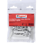 Colliers embase ave chevilles � 16 mm