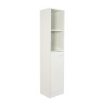 Colonne  poser abby - 35cm - blanc - laqu - livr mont