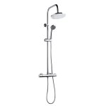 Colonne de douche thermostatique 1 jet chrome