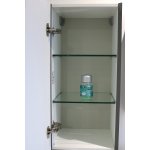 Colonne  suspendre max - l40cm - anthracite - brillant - livr mont