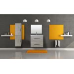 Colonne  suspendre tanaro - 30cm - bois - mlamin - livr en kit - one pack