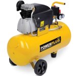 Compresseur powerplus 50 litres 2cv 1500w