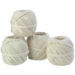 Cordeau coton cble - 1, 5 mm x 55 m - 10 pelotes