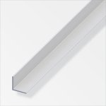 Cornière égale aluminium anodisé argent 20x20mmx2m Cornière égale aluminium anodisé argent 20x20mmx2m