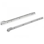 Coulisse pour tiroir � galets, hettich 15 kg l. 55 cm