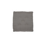 Coussin de sol 40x40x10cm chicago gris souris