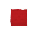 Coussin de sol 40x40x10cm chicago rouge